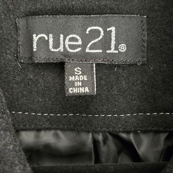 Rue21 black peacoat - Picture 3 of 3